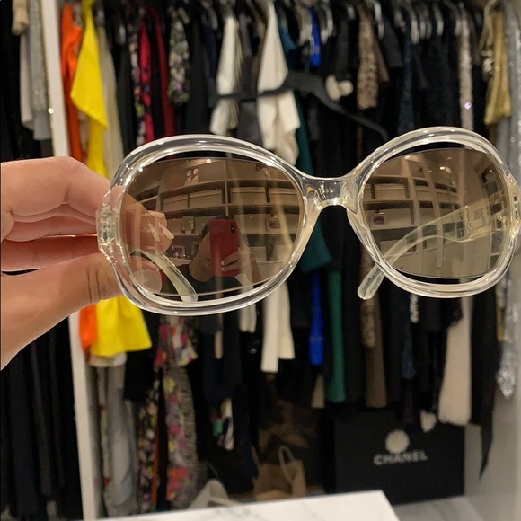 fendi clear sunglasses